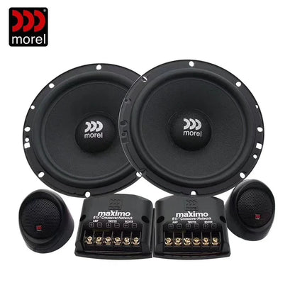 Free shipping 1 set Morel Maximo 602 Car Audio 6-1/2" 2-Way 120W Maximo Component Car Speaker Systetm Made In Israel For Any Car