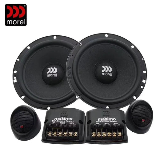 Free shipping 1 set Morel Maximo 602 Car Audio 6-1/2" 2-Way 120W Maximo Component Car Speaker Systetm Made In Israel For Any Car