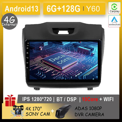 Car Radio Android For Chevrolet Holden S10 TRAILBLAZER COLORADO ISUZU DMAX Auto Navigation Carplay NO 2din DVD Player Stereo