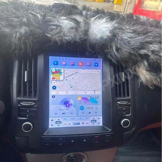 For Infiniti FX35 FX45 2003~2007 Android 14 Car Stereo Radio Vertical Screen Radio Player Car GPS Navigation Head Unit