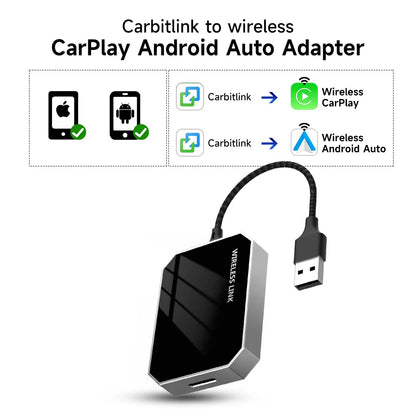 2025 HEYINCAR Carbitlink Smartlink Phonelink Easy connect to Wireless Carplay Android atuo Baic Jetour Geely Dongfeng GAC JAC