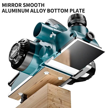 6.6amp Electric Hand Planer 17000rpm Woodworking Tool DIY Projects and Accurate Wood Shaping power tools