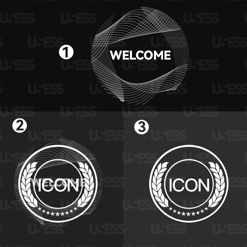 For Benz Welcome Car Door Light E Class A B C W212 W213 W205 GLA GLC X253 W246 X166 W166 W164 G GLE GLS dynamic Icon Projector