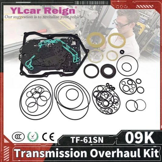 09K TF-61SN TF61SN Automatic Transmission Repair Overhaul Kit Gaskets Oil Seals For VW AUDI BMW mini Car Accessories