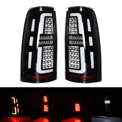 Car LED Rear Taillights for 99-06 Chevy Silverado 1500/2500 01-06 Silverado 1500HD/2500HD/3500 99-02 GMC Sierra 1500 2500 3500