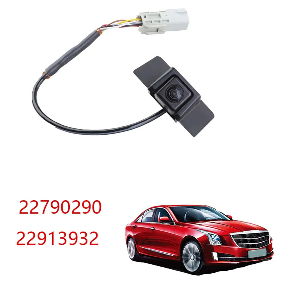 Durable 22790290 22913932 Rear View Parking Camera Reverse Camera for Cadillac Chevrolet GMC 2009-2014