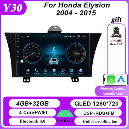 Android Car DVD Carplay Android Auto For Honda Elysion 2004 - 2014 2015 Auto Radio Stereo GPS Navigation Multimidia Player 2din