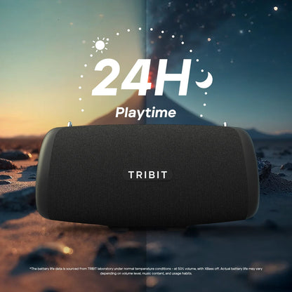TRIBIT StormBox Lava 80W Portable Bluetooth Speaker Built-in Powerbank, APP Control, IP67 Waterproof for Outdoor, Camping, Party