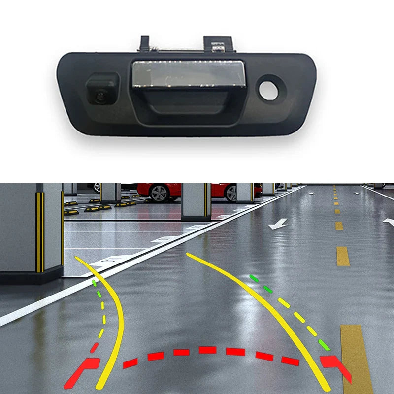 CCD NTSC Car Rear View Reverse Backup Camera Tailgate Handle Rear View Camera For Nissan Navara D23 NP300 2015 2016 2017 2018