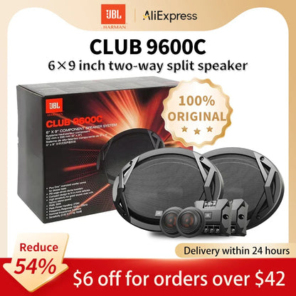 JBL car audio speaker 6×9 inch two-way speaker suitable for Toyota Prado Cruiser treble midrange bass subwoofer car speaker