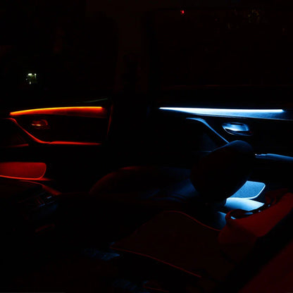 LED Ambient Lights For BMW F10/F18 5 Series 2010-2017 Interior Door Panel Decorative Trims Lamp Atmosphere Light Upgrade Kit