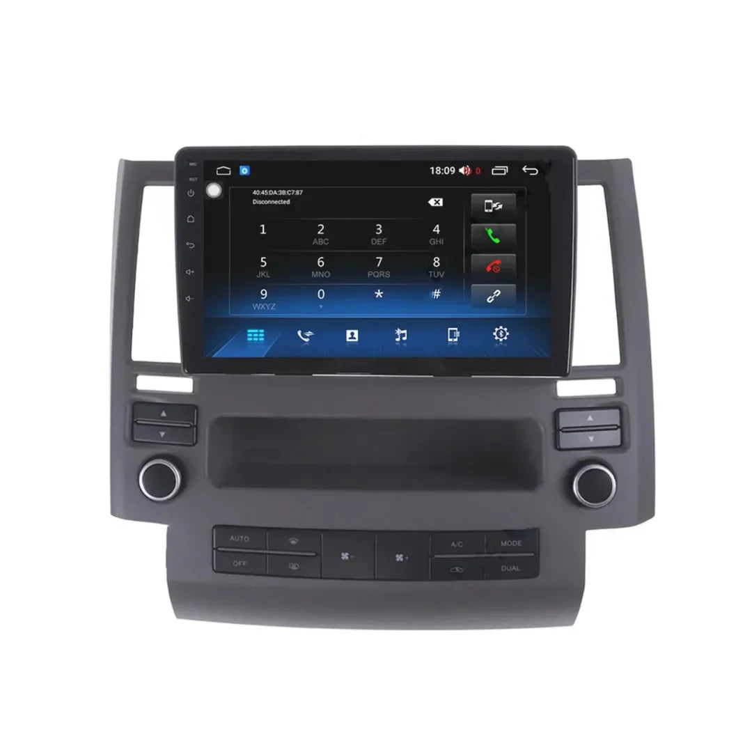 9 Inch For Infiniti FX FX35 FX45  2003-2009  Android 12 Car Radio DVD Multimedia Video Player Stereo Auto Navigation GPS 4G WIFI