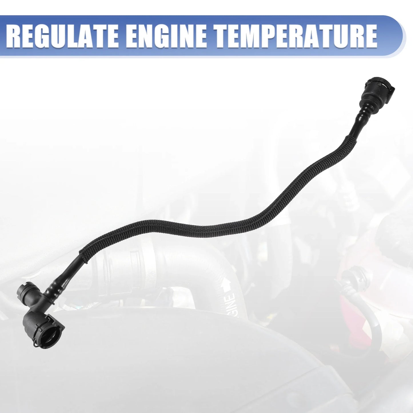 UXCELL Car Heater Hose Radiator Expansion Tank Pipe for BMW X1 X2 for Mini Cooper No.17127617366