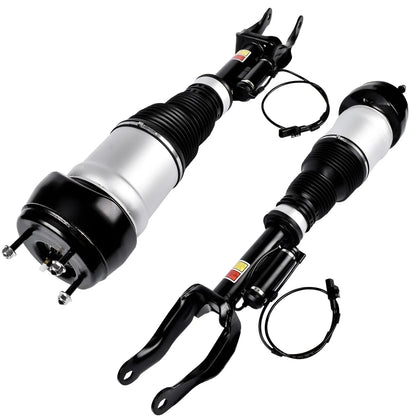 AP02 Pair Front Air Suspension Shock Absorber Struts with ADS for Mercedes-Benz M-Class W166 GL-Class X166 ML/GL 350 500