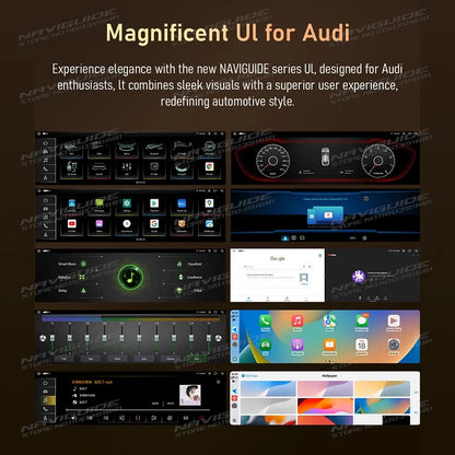 14.9" Android14 Car Radio For Audi A6L 2012-2018 Car Multimedia Player Wireless Carplay Android Auto Smart car system Navigation