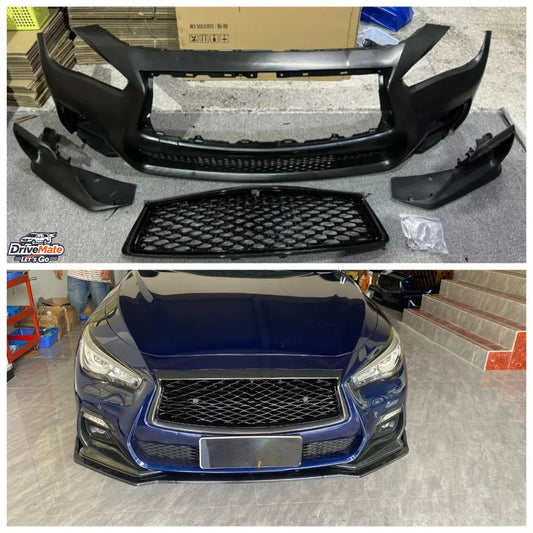 DriveMate Atuo Body Hot Sale Front Bumper  Front Bumper Car for Infiniti Q50 2018-2024