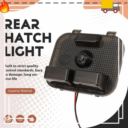 Rear Hatch Light Trunk Light Camping Lamp Lid Light For Toyota Land Cruiser 200 LC200 FJ200 2016-2020(Red Light)