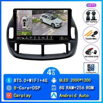 Android 14 Carplay Car Radio For Toyota Estima ACR30 2000 2001 2002 -2005 Navigation DSP Multimedia Player stereo wifi+4G BT GPS