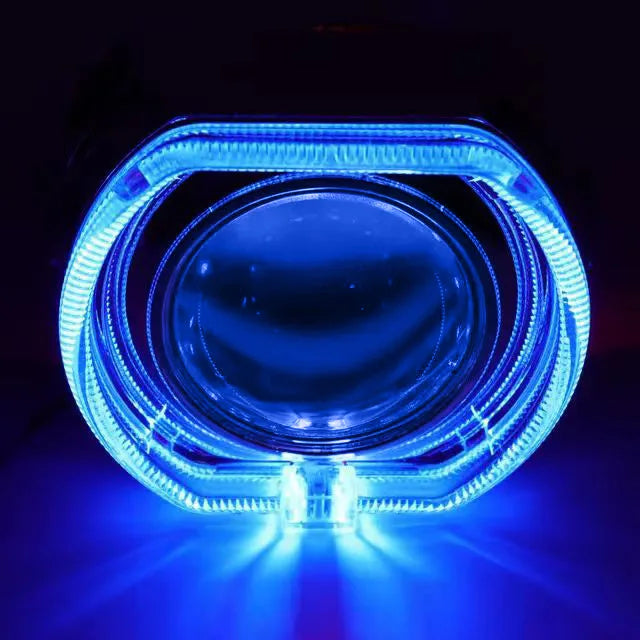 2.5-inch dual lens light guiding angel eye H1HID xenon product automotive parts universal LED headlights