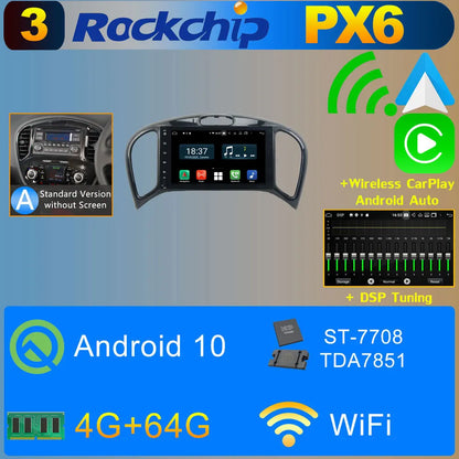 2Din Android 11 8G+128G Car Radio Stereo For Nissan Juke YF15 2010-2019 GPS Navigation Bluetooth 5.0 Tethering Carplay Autoradio