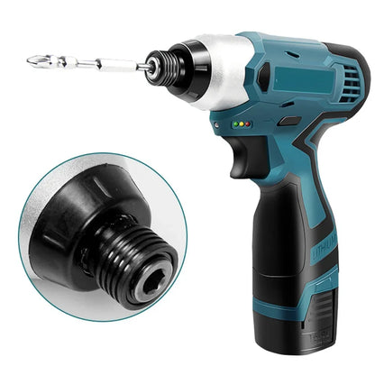 18V Impact Wrench Cordless Rechargeable Mini Electric Wrench Right  Angle Ratchet Wrenches Impact Driver Power Tool power tools