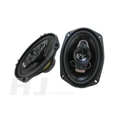1pair Car 2-way Audio 6*9 Inch Coaxial Speaker Mid Bass Treble Coaxial Speaker Max 650w Car Radio Woofer Tweeter Horn 6x9