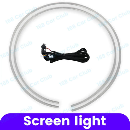LED Air Vents 3D/4D Rotate Tweeter Speaker For Mercedes Benz W213 W238 E53 E63 E-Coupe Car 64 Colours Lnterior Decorative Lights