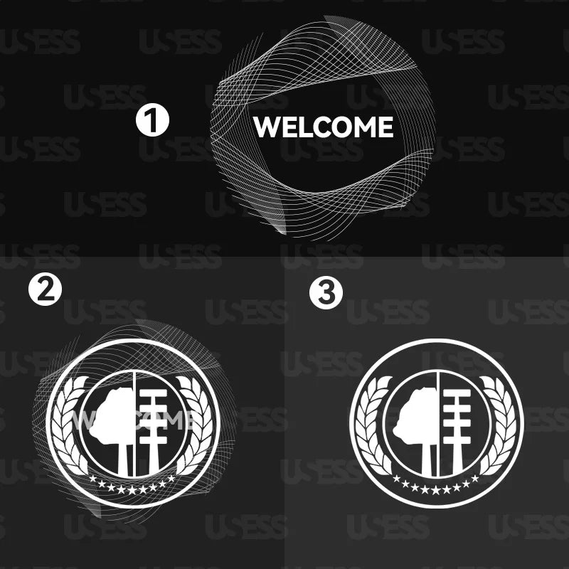 For Benz Welcome Car Door Light E Class A B C W212 W213 W205 GLA GLC X253 W246 X166 W166 W164 G GLE GLS dynamic Icon Projector