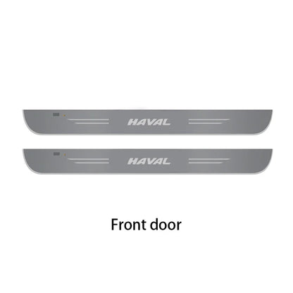 For Haval H6 JOLION H3 H2 F7 H9 H5 M4 Great Wall Poer GWM Car Wireless LED Welcome Pedal Threshold Light passage Atmosphere lamp