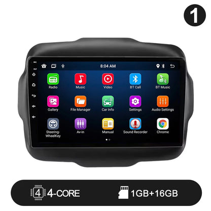 LEHX L6Pro 4G LTE DSP Car Radio Android Auto Video Multimedia Player For Jeep Renegade 2016-2020 Carplay 2din dvd Autoradio  gps