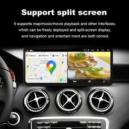 Wireless Carplay Android 14 for Mercedes Benz E Class W212 2009 - 2015 Car Radio Player Video DSP Stereo Touch Screen 4G WiFi BT