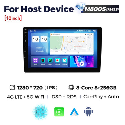 Navifly 7862S Android All In One Universal 9" 10" Car Radio Multimedia Video Player GPS Stereo For Volkswagen Nissan Hyundai Kia