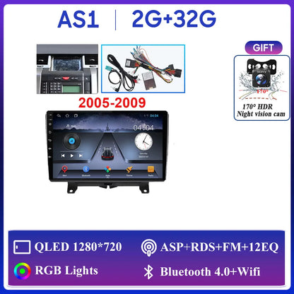 Car Radio Carplay For Land Rover Range Sport 2005 2006 2007 2008 2009  Multimedia Player GPS Navigation Android Auto 5G Wifi