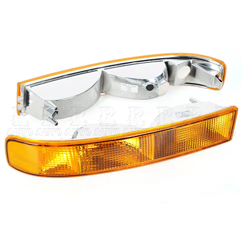 For Chevrolet Express GMC Savana Van 2003-2014/2023 2Pcs Car Front Bumper Turn Signal Light Lamp Fog Light GM2521188 GM2520188