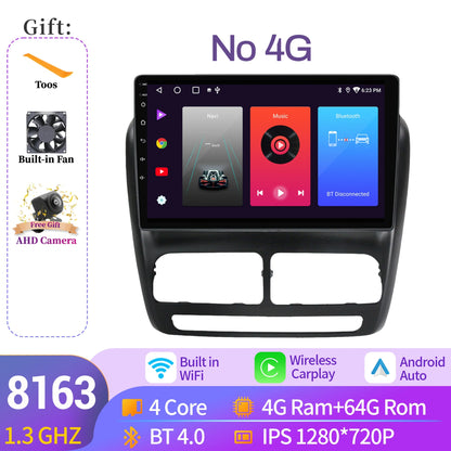 Car Radio For Fiat Doblo-Opel Combo Tour 2010-2015 Android 14 Wireless Carplay Multimedia 7862S 8G 256G Head Unit 2K QLED Screen