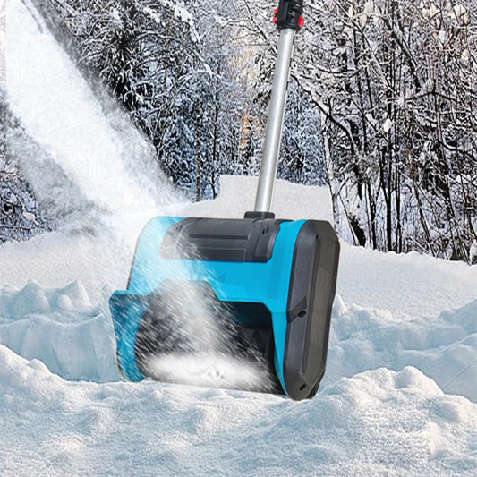 New Winter Brushless Electric Snowplow Lithium Electric Snow Sweeper Cordless Snow Shovel courtyard Street For Makita Battery power tools