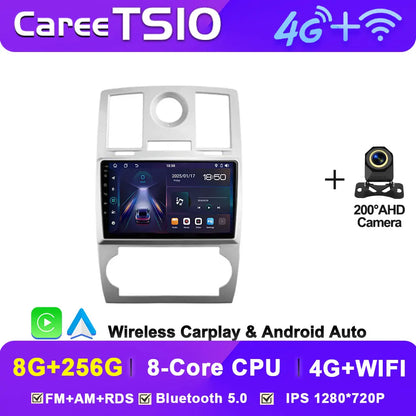 Android 14 For Chrysler 300C 1 2004 - 2011 Car Radio Player Stereo Head Unit Intelligent Car Systems GPS Navigation 5G Wifi RDS
