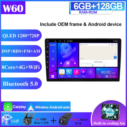Android 14 Car Radio for Hyundai Sonata 6 YF i40 i45 2011 - 2015 4G Multimedia Player GPS Navigation no 2din dvd