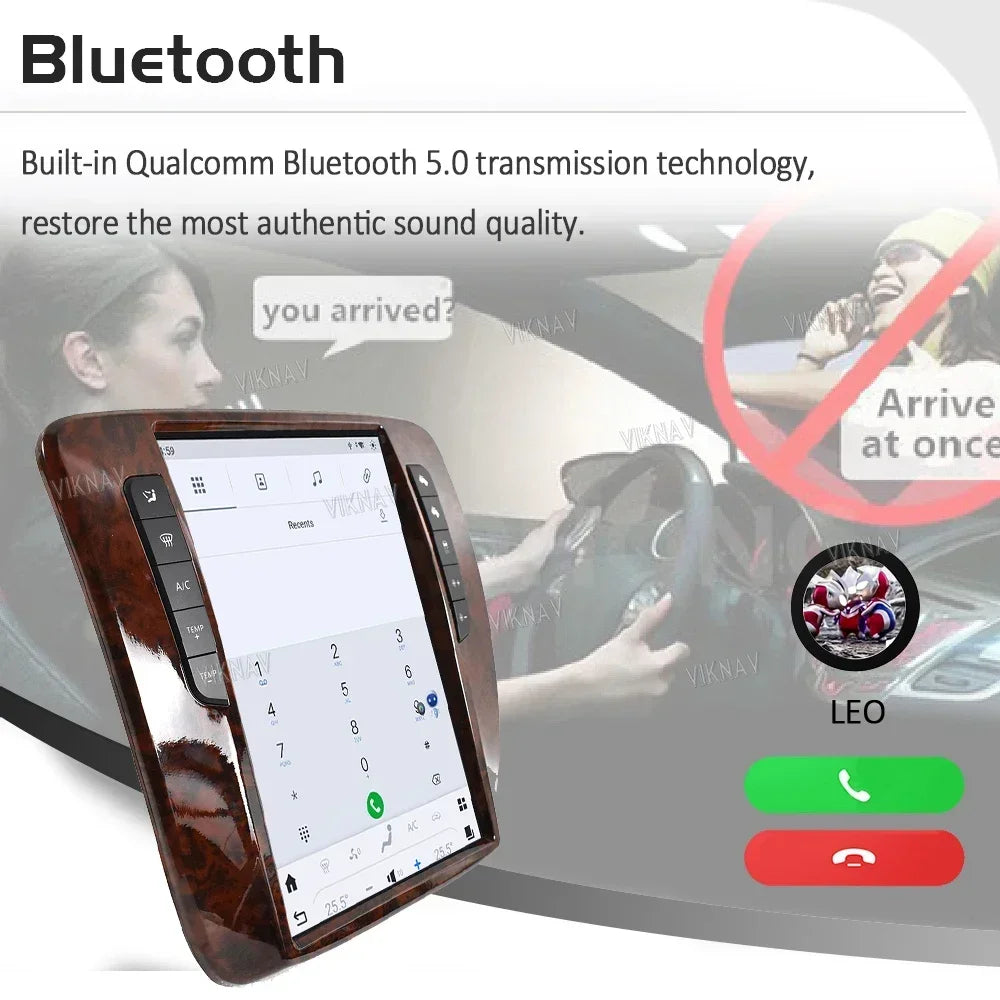 Android 12 Car Radio 13 Inch For GMC YUKON/Silverado Tahoe Suburban 2007-2014 GPS Navigation Carplay Multimedia Player Head Unit
