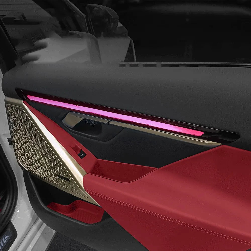 LED24 for BMW New 5 Series i5 Hugging Style Crystal Light G60 530 Rear Door Panel Crystal Ambient Light Modification Accessories
