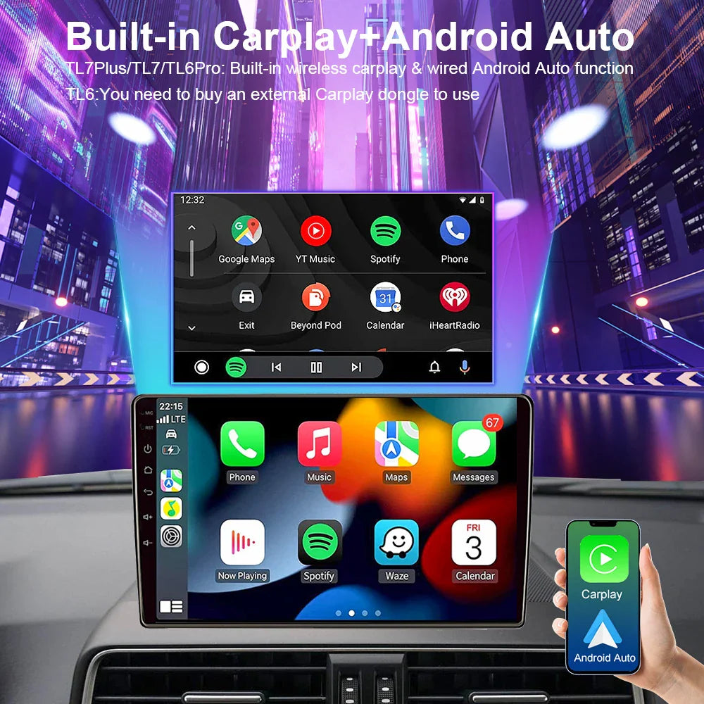 Android Auto Car Radio For 2016 2017 2018 Nissan Serena GPS Navigation System 8G RAM128G ROM Carplay Head Unit Multimedia player