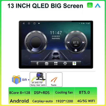 Android 14 Carplay Auto Car Radio For Peugeot 5008 4008 3008 2017 2018 2019 2020 Multimedia Video Player Navigation GPS Stereo