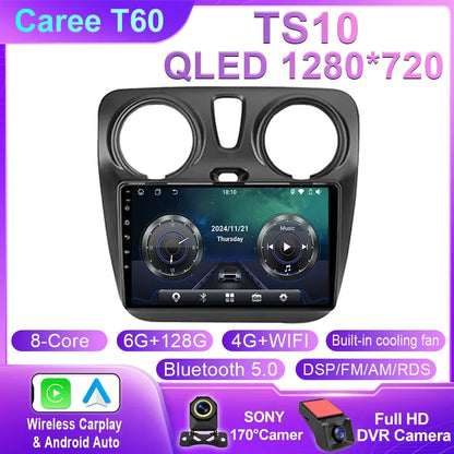 Car Radio For Renault Lodgy Dacia Dokker 2012 - 2020 Autoradio 4G WIFI GPS Car Video Multimedia Automotive Carplay Android Auto