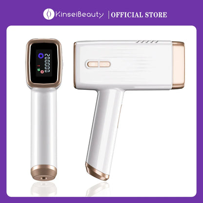 Kinseibeauty Laser Hair Removal IPL Hair Removal ICE Cold Epilator 500000 Flashes 3IN1 Epilator Body Depilador a laser