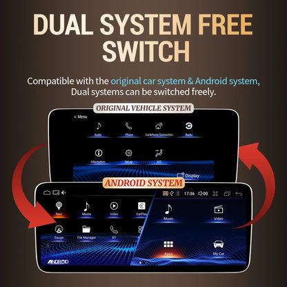 10.25" Android 14 For LEXUS RX350 RX450h RX300 RX270 RX350L 2009-2014 Car Radio Multimedia BT CarPlay Touch Screen