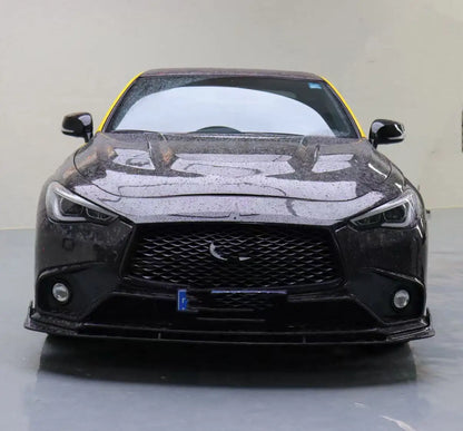 MRD Q60 Carbon Fiber Body Kits for Infiniti Q60 Carbon Hood Bumper Front Lip Fender Spoiler Trunk Diffuser
