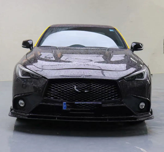 MRD Q60 Carbon Fiber Body Kits for Infiniti Q60 Carbon Hood Bumper Front Lip Fender Spoiler Trunk Diffuser
