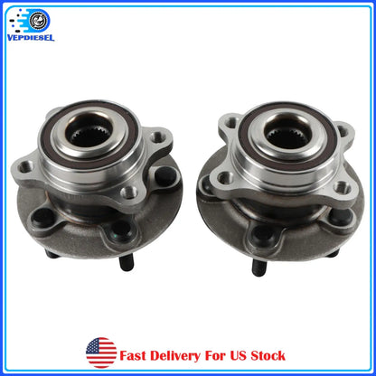 2pcs 512498 Wheel Bearing and Hub Assembly For 2013-2020 Ford Fusion 2013-2016 Lincoln MKZ Auto Parts