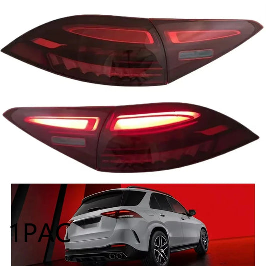 GLE W167 V167 LED Rear Taillights 2024 Brake Tail Lamp OEM Rear Taillamp Indicator Reverse Lights Turn Signals for Benzc