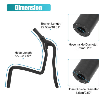 UXCELL 1pcs Upper Radiator Inlet Hose for Cadillac ATS 4 Cyl 2.0L 2013-2018 for Cadillac CTS 4 Cyl 2.0L 2014-2018 22908202